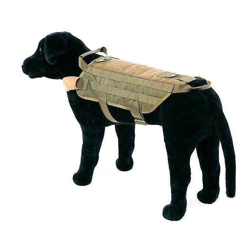 Chaleco Molle de entrenamiento militar K9 para perro, arnés táctico de caza, ropa impermeable para perro