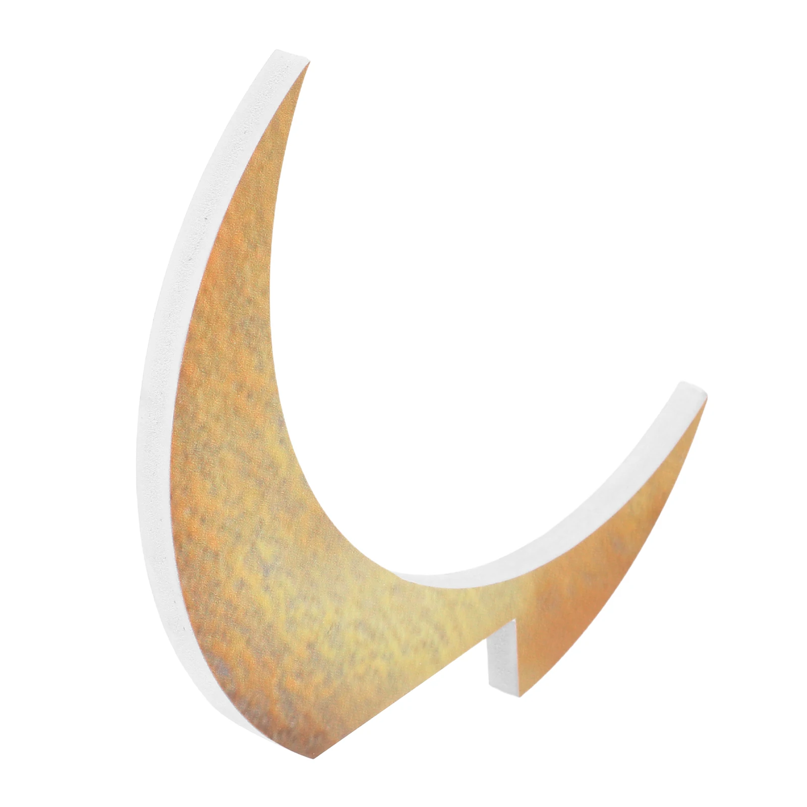 

PVC Golden Moon Corner Sign Decor Boho Style Wall for Doors Windows Home Office Bedroom Decorations