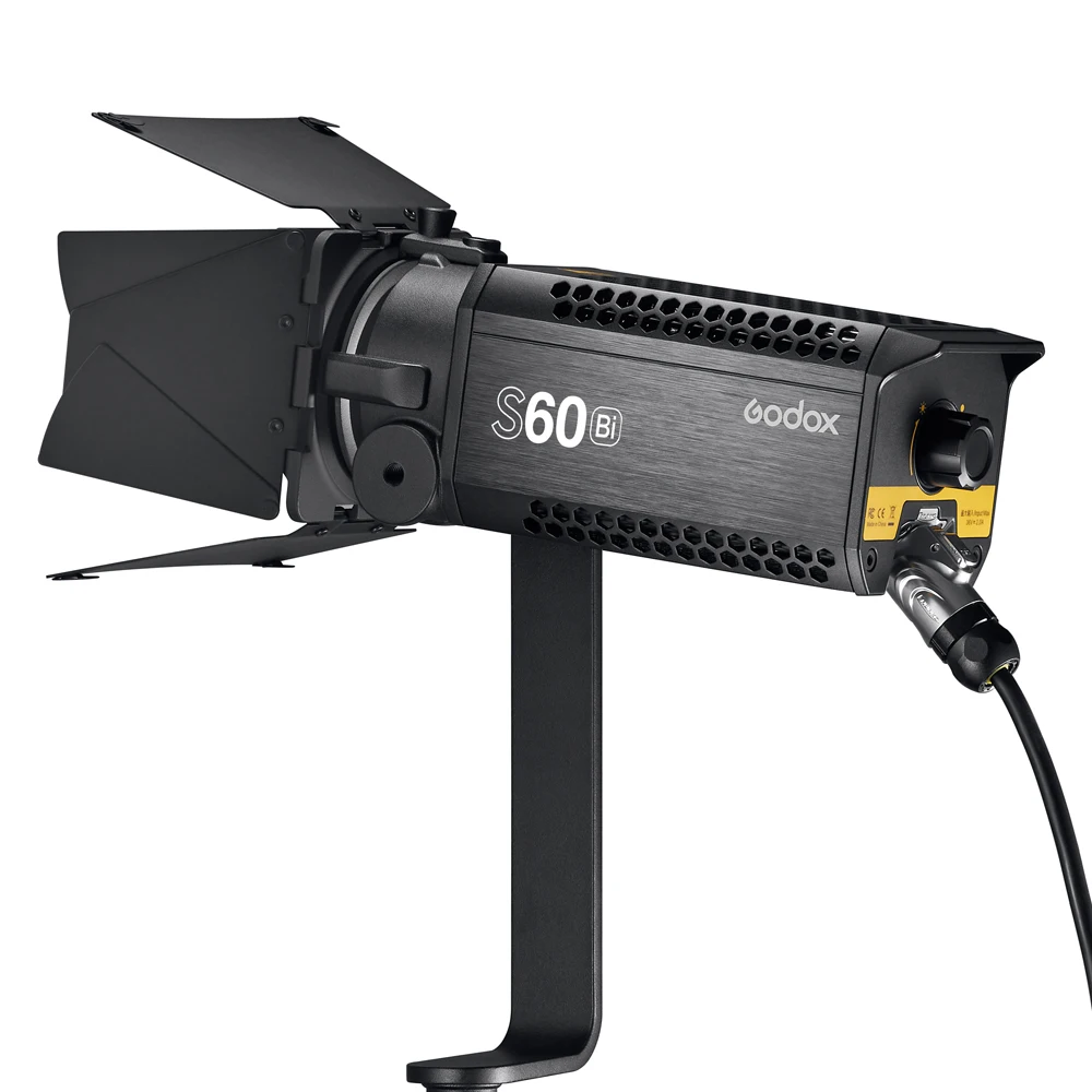 Đèn Flash Godox S60bi 60W Bi Màu Tập Trung LED Chụp Ảnh Liên Tục Có Thể Điều Chỉnh Ánh Sáng Đèn Với Kho Thóc Cửa Cho Video Phỏng Vấn