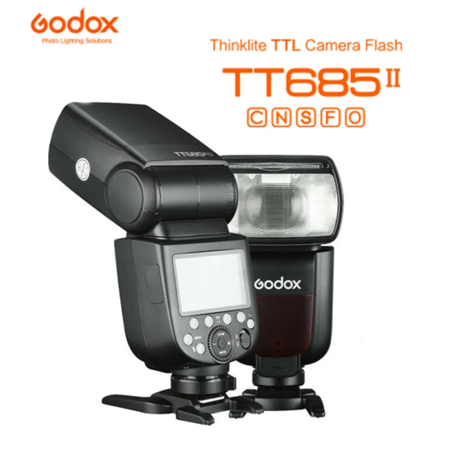 

Godox TT685II TT685C TT685N TT685S TT685F TT685O TTL HSS Camera Flash Speedlite for Canon Nikon Sony Fuji Olympus Camera