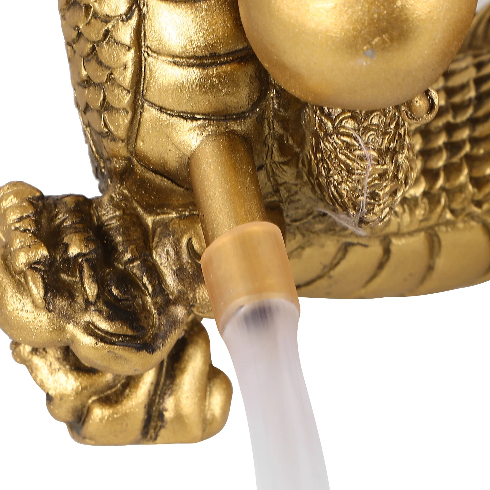 

Dragon Aquarium Water Fountain Spitter Compact Resin DIY Decoration for Zen Garden Home Office Fish Tank Micro Landscape