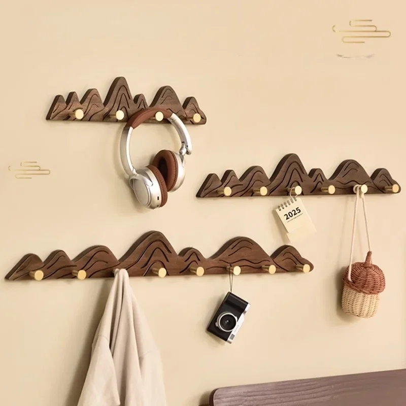 

Chic Fashionable Wall Mounted Coat Racks Simple Generous Elegant Perchero Ropa De Pie Furniture for Home Interior Decor Style