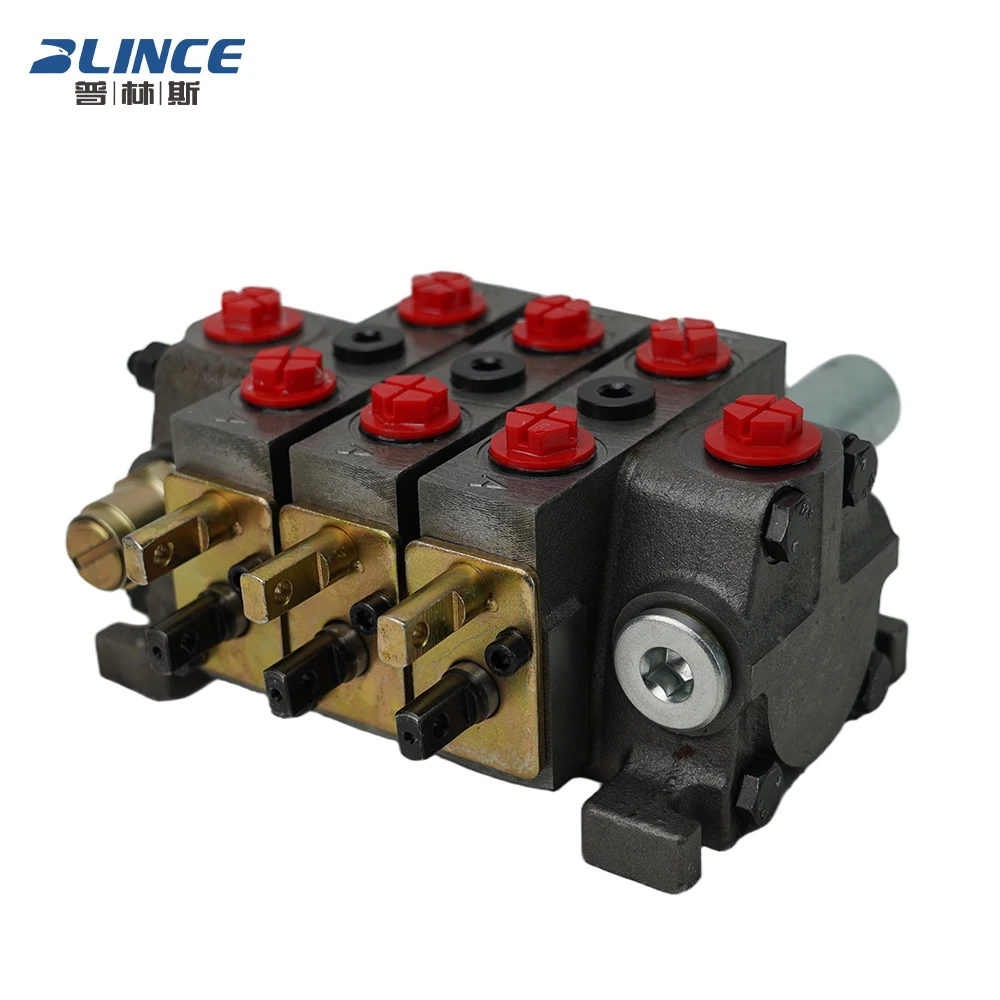 Blince Factory Price Multi-way Belarus MTZ Tractor 3 Banks Hydraulic Distributor MPC70 Hydraulic Directional Control Valve