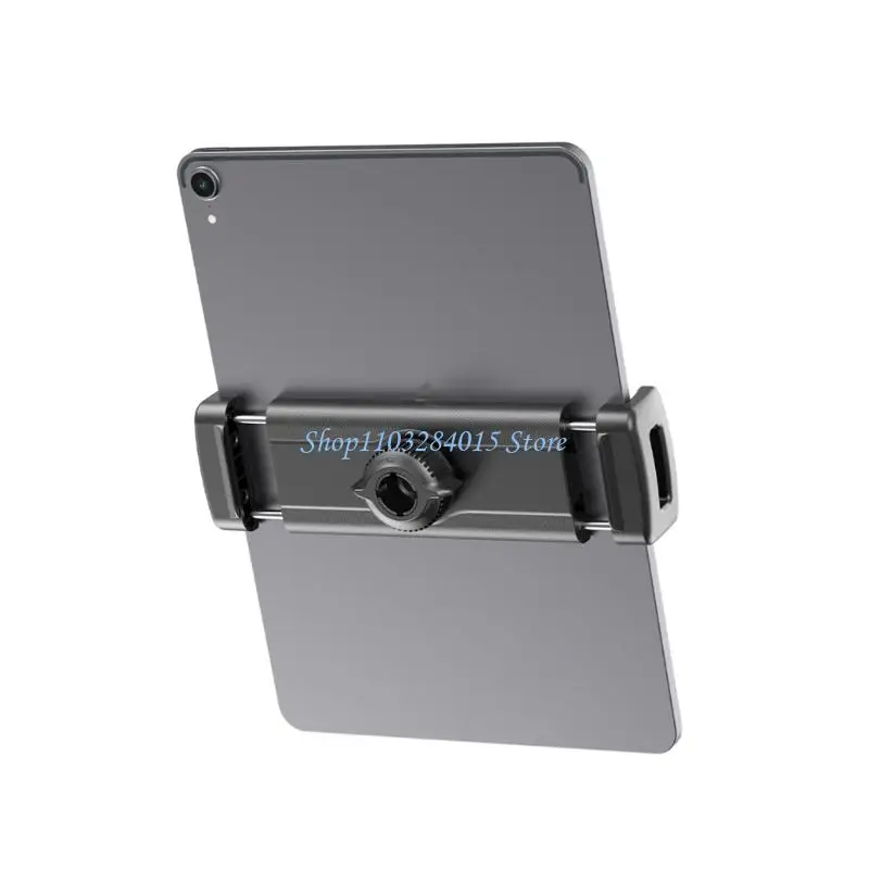 R6FF Tripod Mount Adapter 360 Degree Rotatable Tablets Clamp Holder Clamp