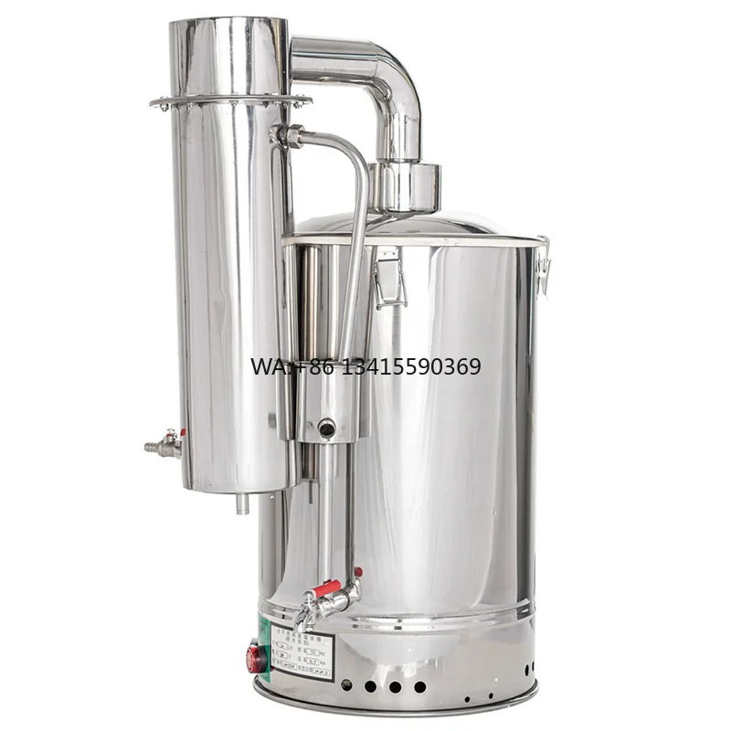 Buen precio 20L Digital de acero inoxidable laboratorio máquina destiladora de agua 304 etanol agua destilada OEM personalizable nuevo hecho