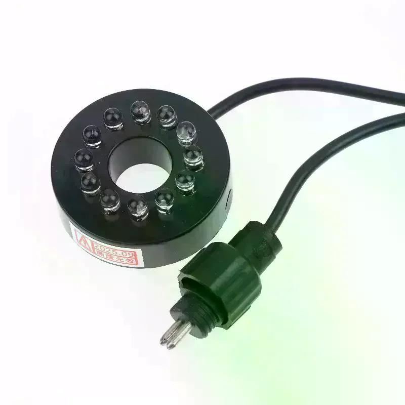 

1Pcs DIY Accessories 12V Underwater 12-LED Light Ring For Pumps Submersible Fountain Pond Garden Waterproof LED Lamp Craft