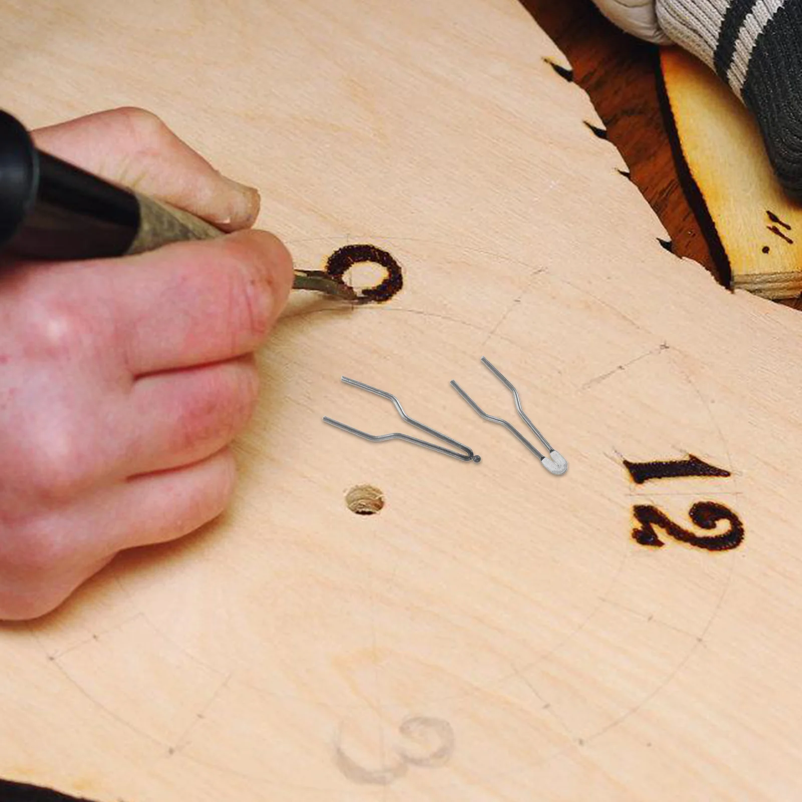 Caneta de pirografia ponta ferramenta de queima de madeira kit queimador dicas de pirografia nibs máquina carta fio apenas