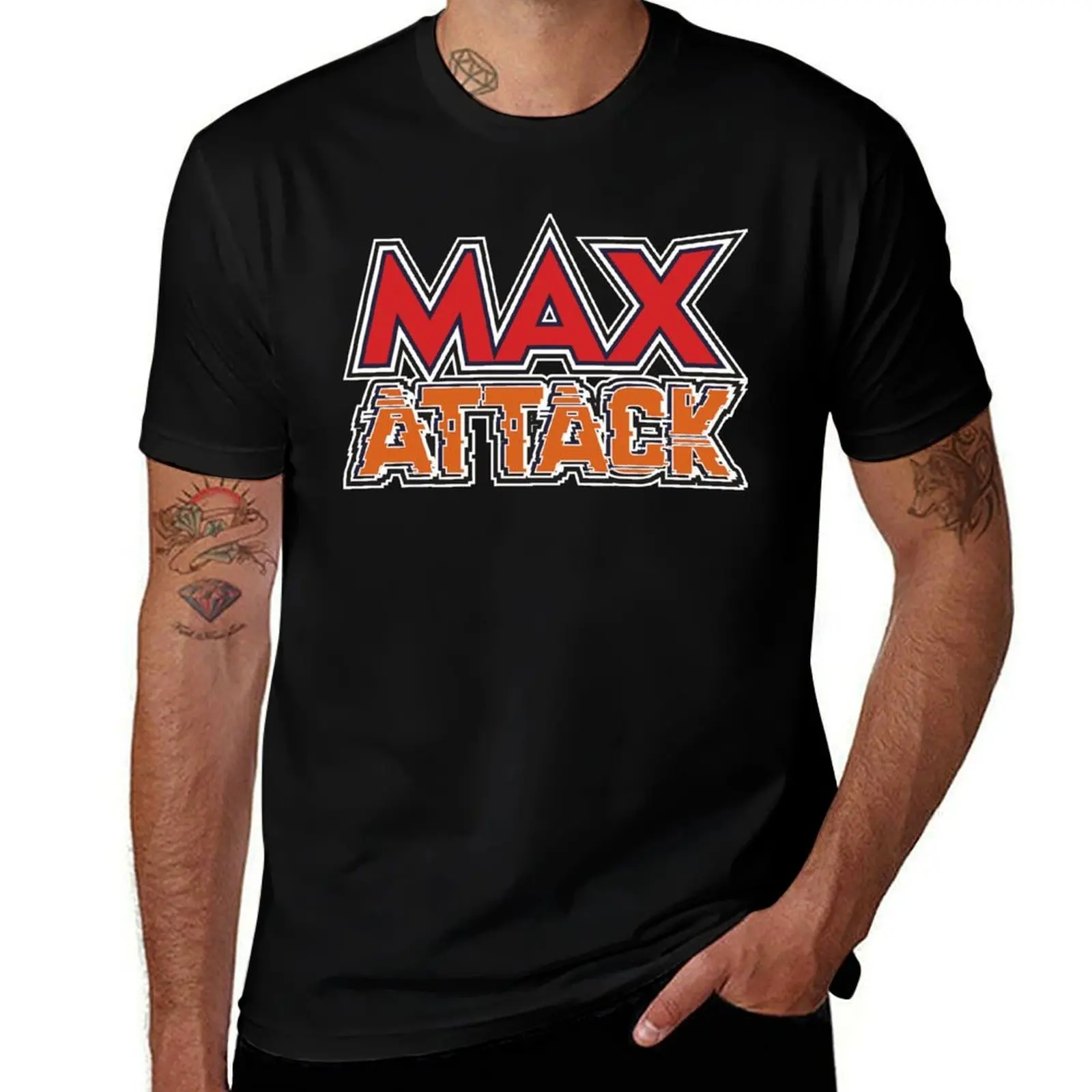 Maximum Attack T-Shirt Holiday Simple Tee Shirt