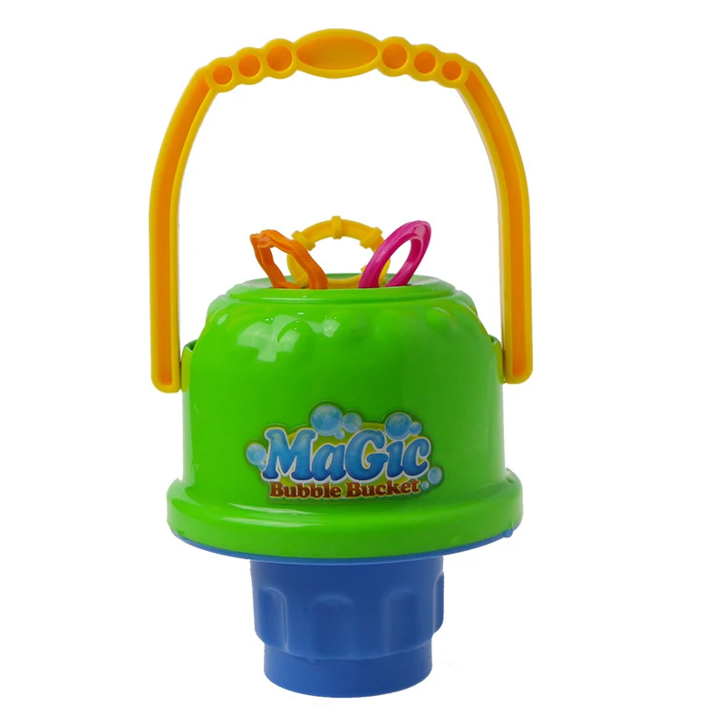 New Children Kids Boy Girl Blowing Bubble Toys Summer Anti-spill Bubble Bucket Outdoor Fun Toys Does Not Contain Water