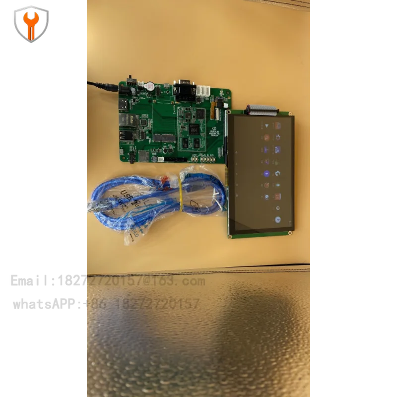 Development board with LCD touch screen lcd lvds GPIO development board with Ethernet and USB interface driver board