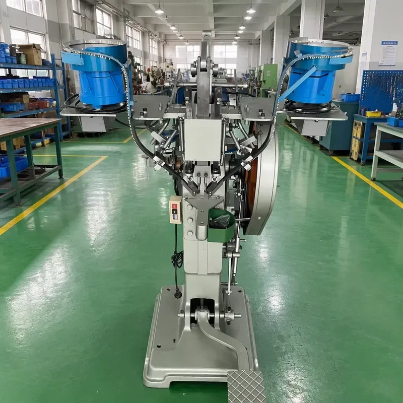 CE Certification Hydraulic Solid Spin Riveting Machine High Efficiency Rivet Equipment for Leather Stationery Garment Shoe