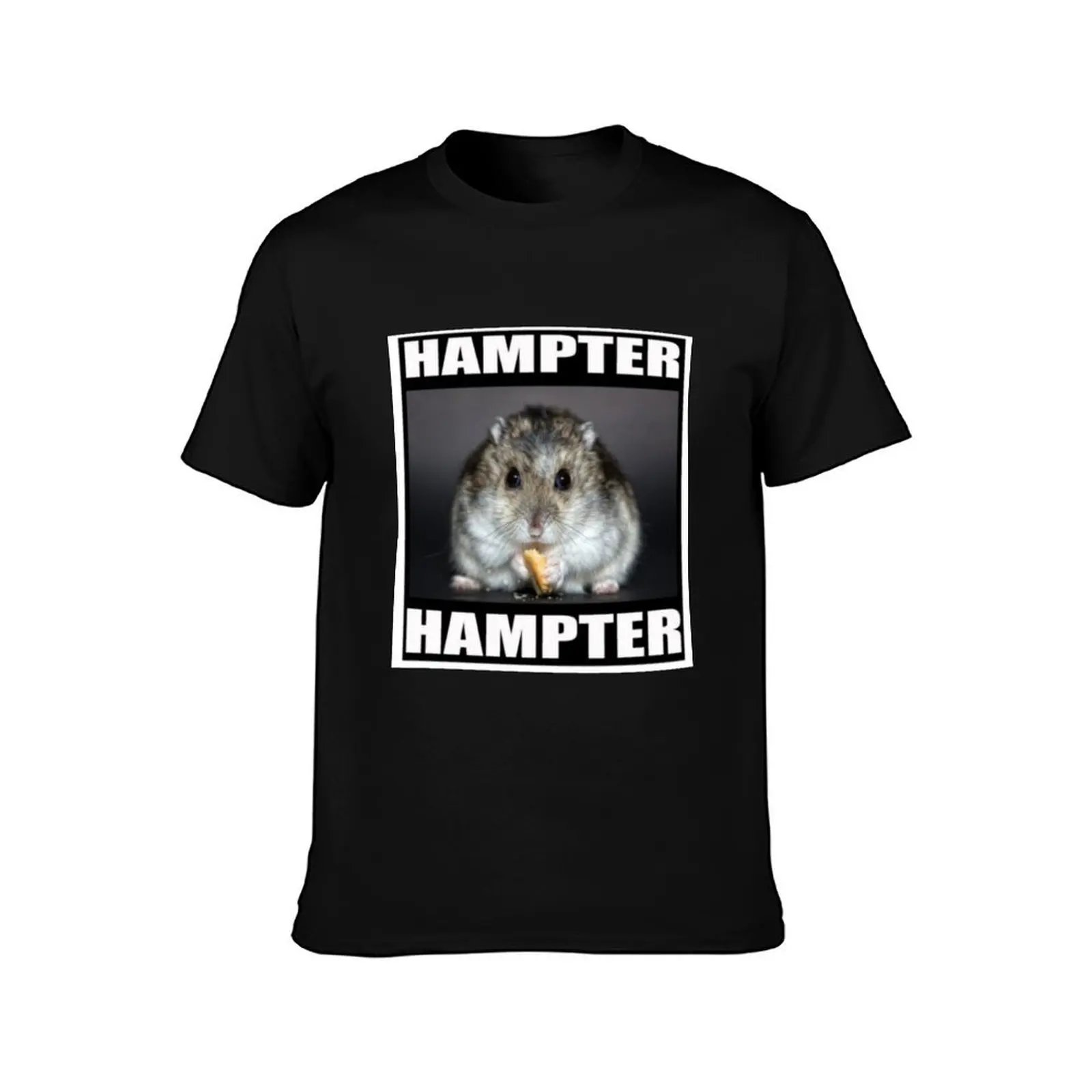 Hampter meme funny T-Shirt t shirt custom print T-Shirt