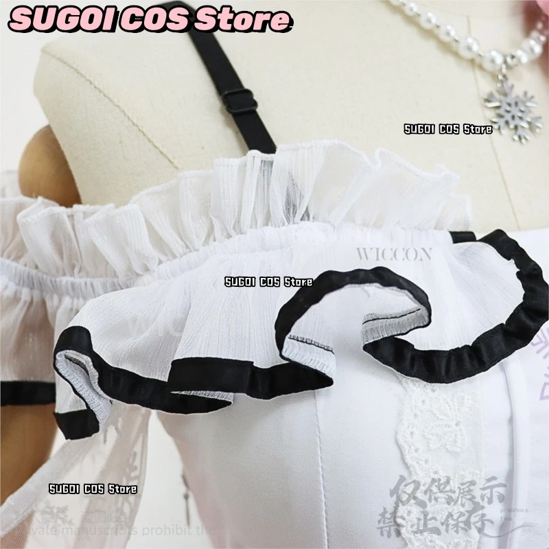 Anime Game Infinity Nikki Cosplay Pink Cute Costume Dress Lolita Uniform Wigs For Girls Woman Halloween Christmas Customized