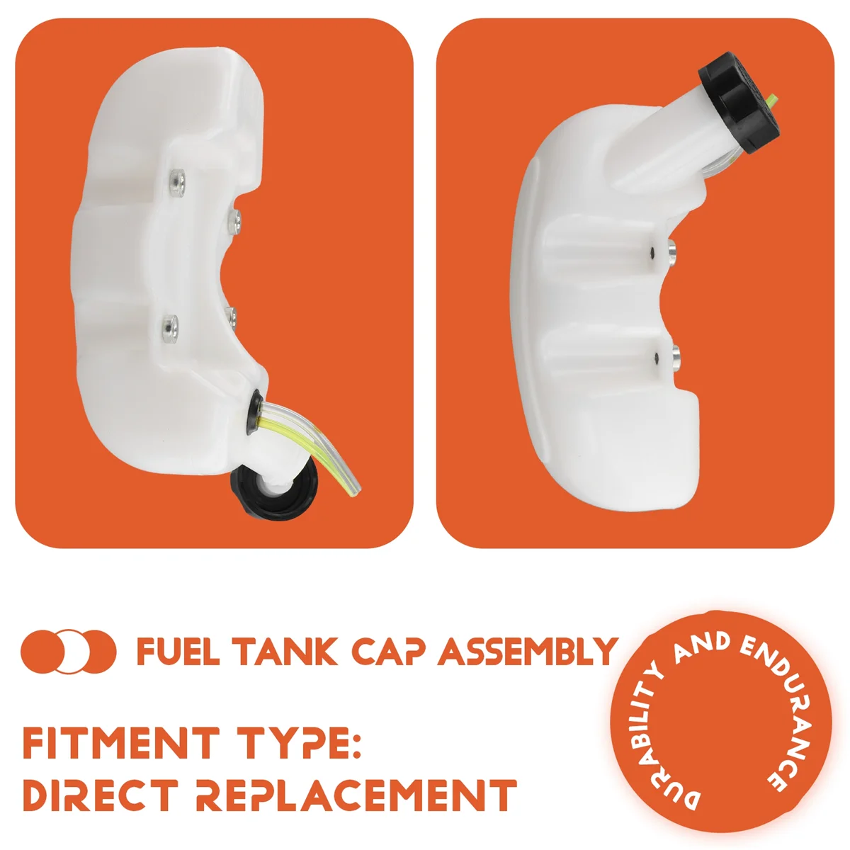 Rakitan tutup tangki bahan bakar sekarang populer untuk BC4310 G4K G45L Husqvarna 143 T35 436R 443R 236R T35 pemotong sikat Pemangkas