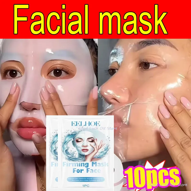 

Collagen Face Mask Shrink Pores Deep Hydrating Overnight mask Moisturizing Refreshing Brightening face Skin Care