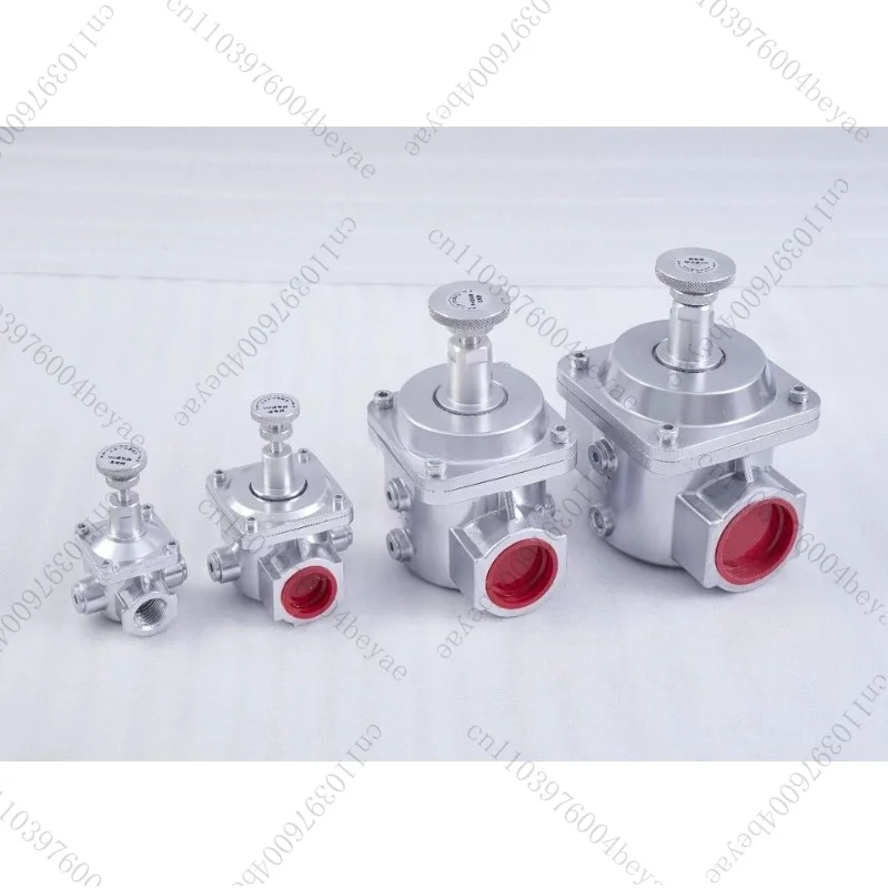 Gas manual flow control valve 4 points, 6 points, 1 inch, burner gas manual flow control valve linear 2 inches