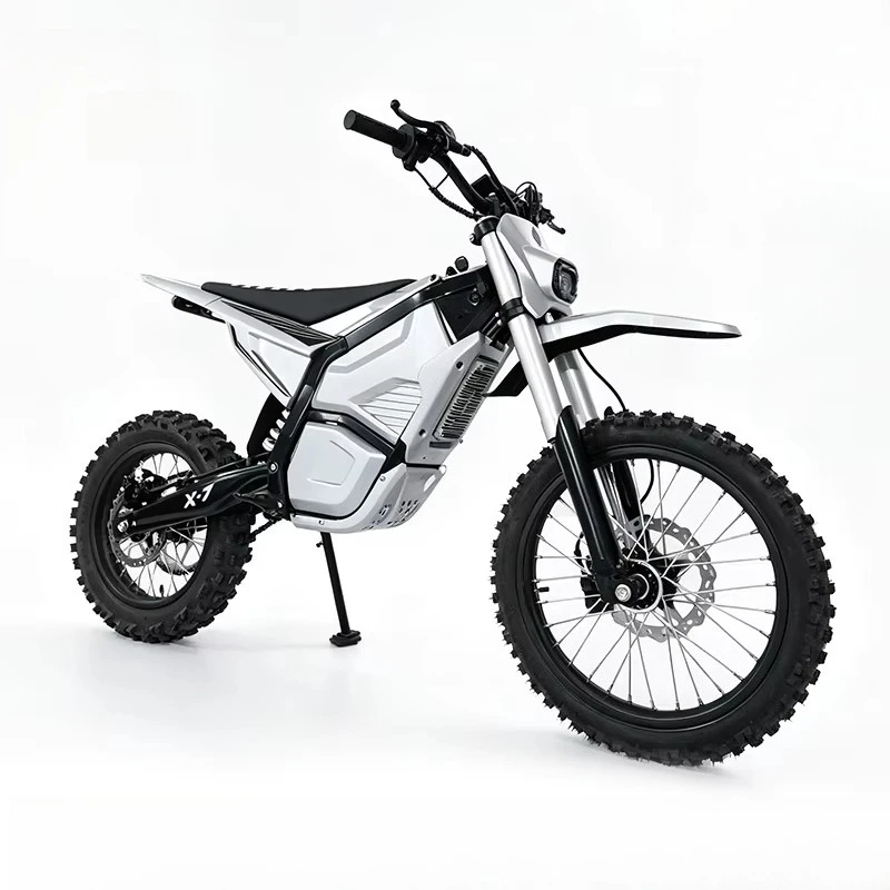 High-power high-speed intelligent off-road electric motorcycle adult 5500W 60V lithium battery steel frame outdoor sports