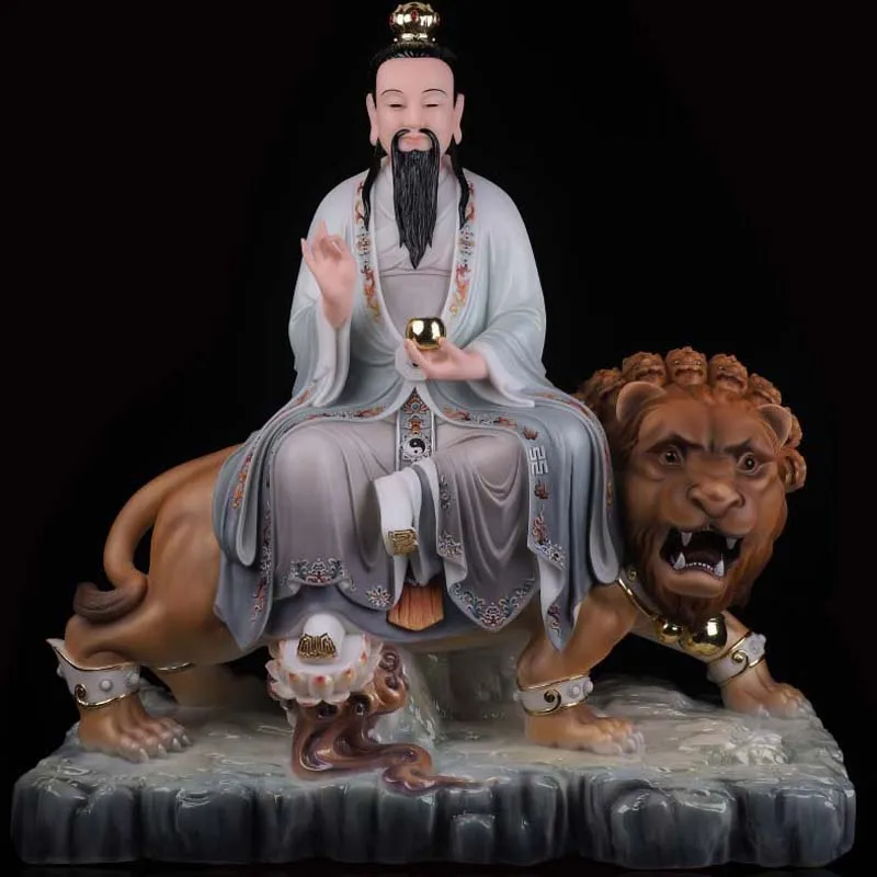 40cm large Asia Taoism Buddhism high grade TAI YI ZHEN REN God buddha safe health family efficacious bless patron saint statue