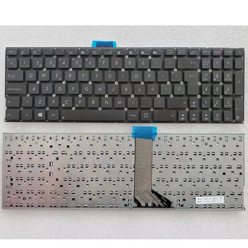 Spanish Keyboard for ASUS x551 X551M X551MA X551MAV F550 F550V X551C X551CA SP Laptop keyboard black