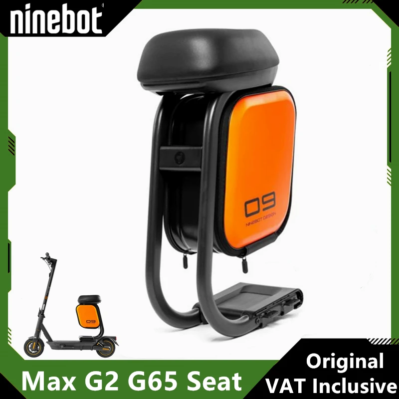 EU Stock Ninebot by Segway MAX G2 MAX G65 Shock-absorbing Seat for Electric Scooter Original Modification Multi Functional Seat