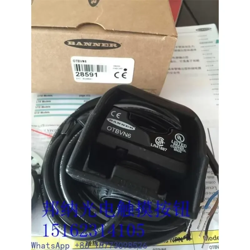 OTBVP6 OTBVN6 Banner Photoelectric Touch Button OTBVR81 Original Finger Switch