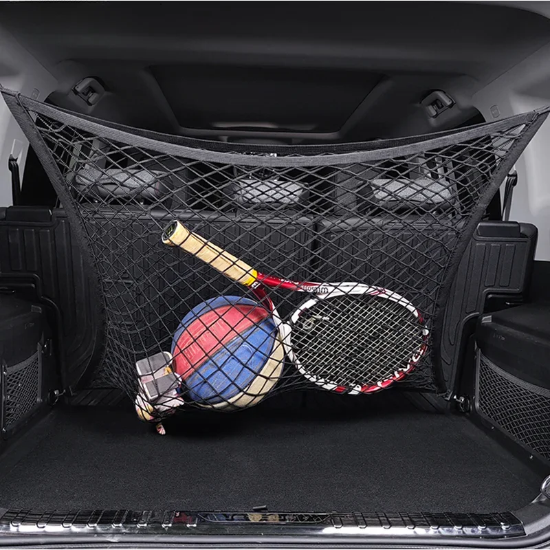 

For Chery Jetour T2 2024 2023 Car Styling Trunk Storage Net Pocket Luggage Anti Slip Fixing Trunk Storage Net Auto accessories