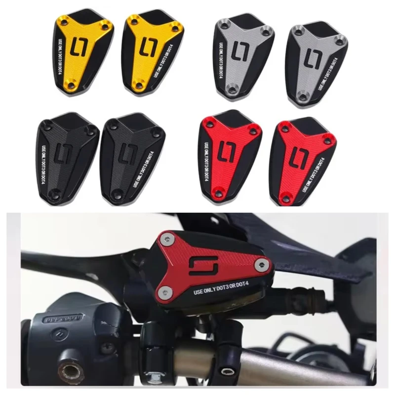 For Super Soco TC TS Motorcycle Accessories Front Rear Brake Fluid Oil Reservoir Cap Tank Cover Oil Cup Cover Motorbike Parts