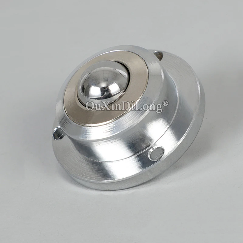 4PCS Heavy Precision Conveying Universal Ball Bearing Transfer Unit Conveyor Rollers Casters Bull's Eye Wheels Load 70-100KG/PCS