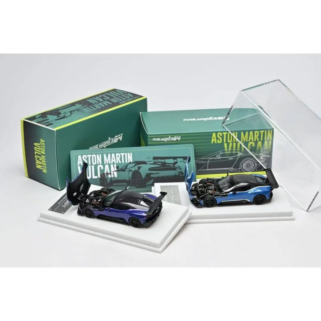 FineWorks64 FW 1:64  Vulcan alloy open cover car model