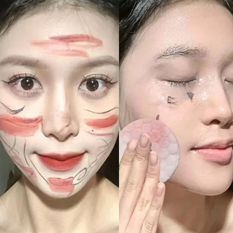 500/100 قطعة منصات قطنية لتنظيف الوجه لينة الجلد التطهير الوجه ماصة ورقة مزيل ماكياج الوسادة أدوات ماكياج وملحقاتها