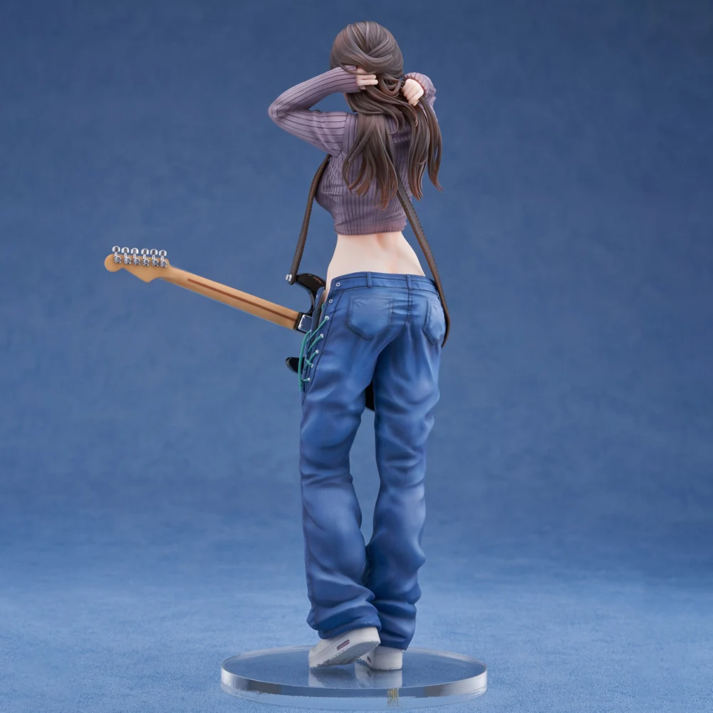 기타 MeiMei 쿨 카우보이 음악 소녀 인형 컬렉션 스탠딩 액션 피규어, 애니메이션 피규어 장난감 게임, 수집용 모델 선물, 22cm