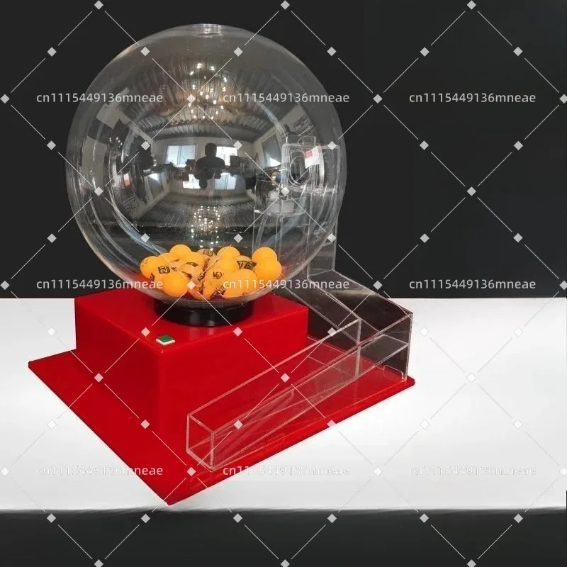 Electric Automatic Random Ball Drawing Cage Acrylic Material Commercial Venue Spare Components
