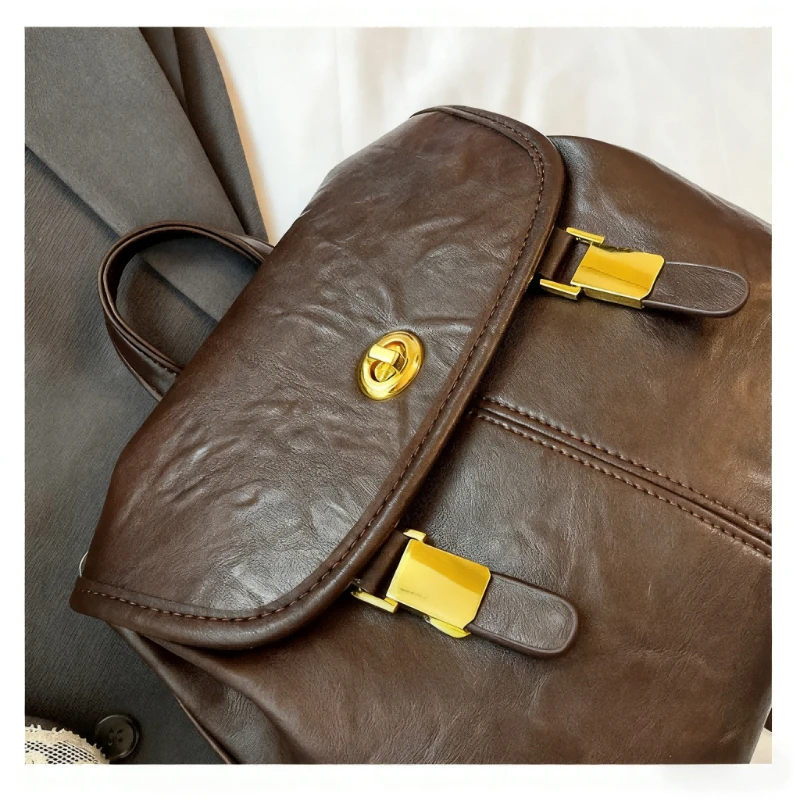 New Fashionable Travel Casual Versatile Large-Capacity Backpack and Handbag