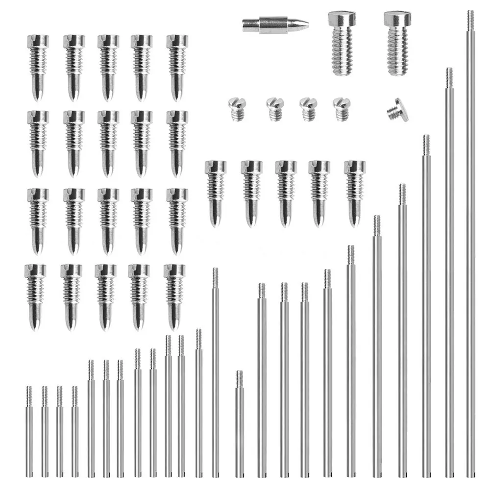 

1Set Saxophone Accessories Repair Kit with Threaded Shafts Screws Tapered Nail for Soprano Alto Woodwind Instrument Maintenance