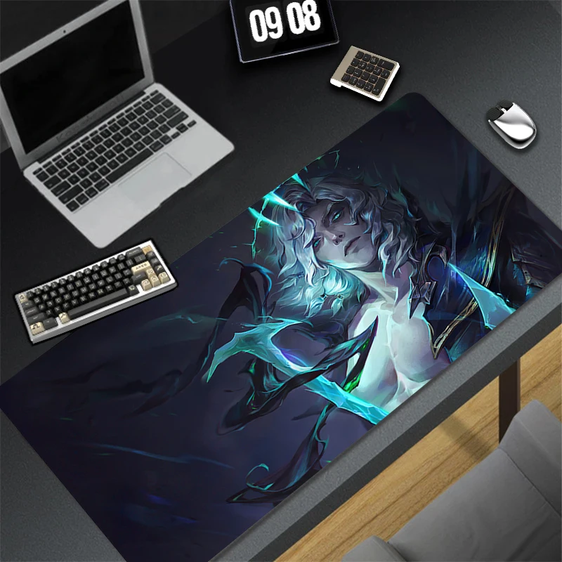 

League of Legends Mouse Pad Large Anime Viego Mousepad PC Gaming Accessories Keyboard Rug Laptop Gamer Cabinet Desk Mat Carpet