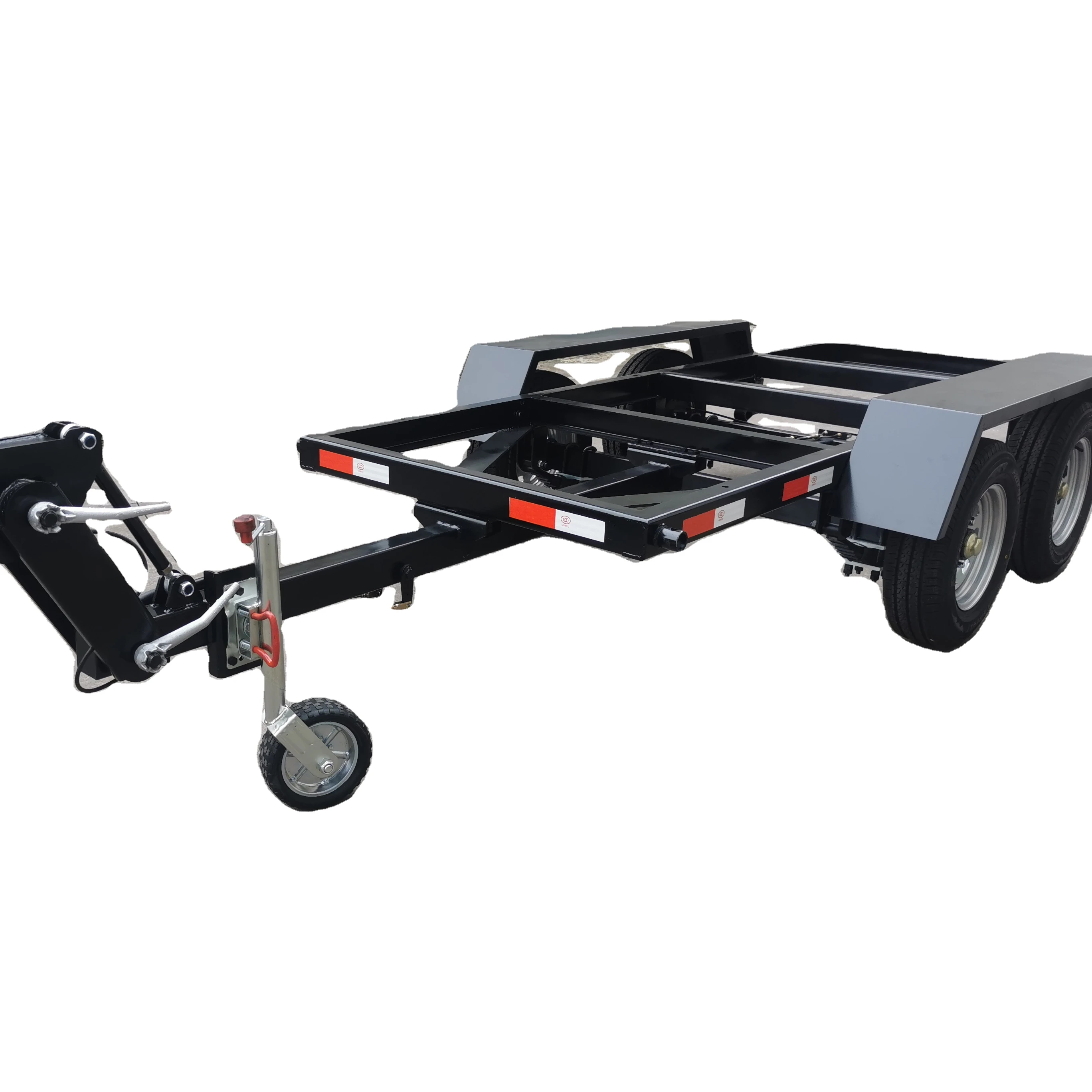 Hot Portable Trailer Steel Frame Chassis 2 Axle Trailer Frame for Sale