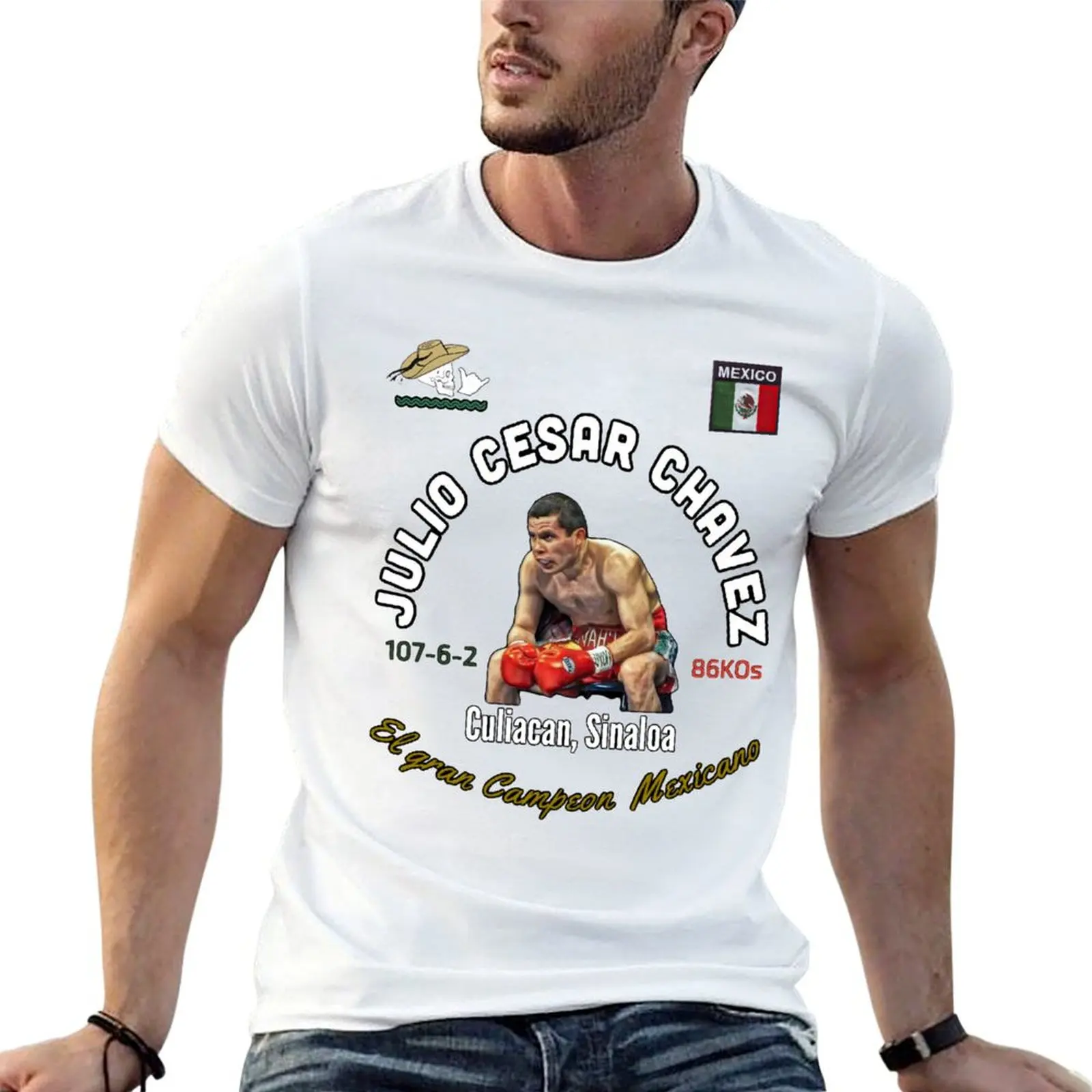 Origins - J Cesar Chavez T-Shirt Anti-Wrinkle Short Sleeve T-Shirt