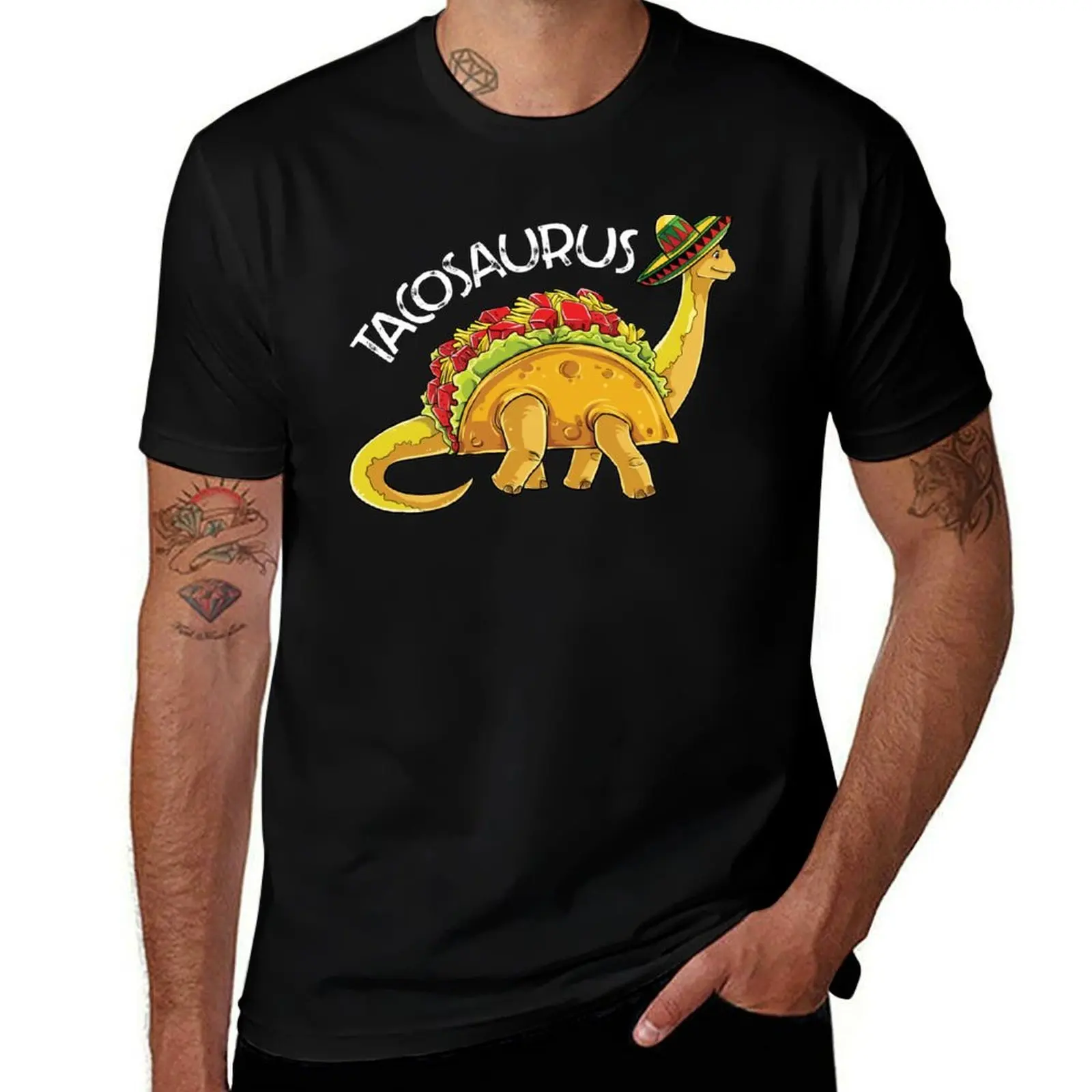 

Tacosaurus T Shirt Taco Cinco de Mayo Funny Dinosaur Gifts T-Shirt mens graphic t shirts man t shirt designer T-shirt