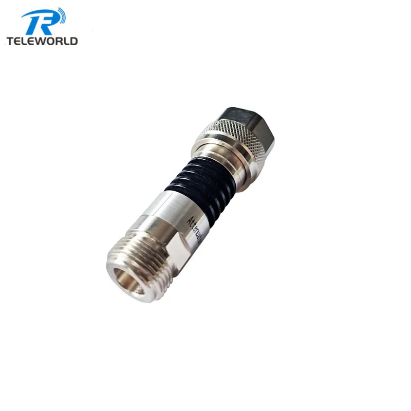 6G 8G 18G 5W N Coaxial Fixed Attenuator 18GHz N male to female 1db,2db,3db.5db,6db.10db.15db.20db.30db 40dB 50ohms