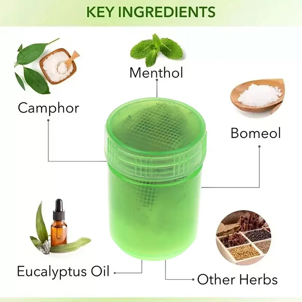 1pc Herbal Medicine Inhalation Nose Care Tools Health Refreshing
