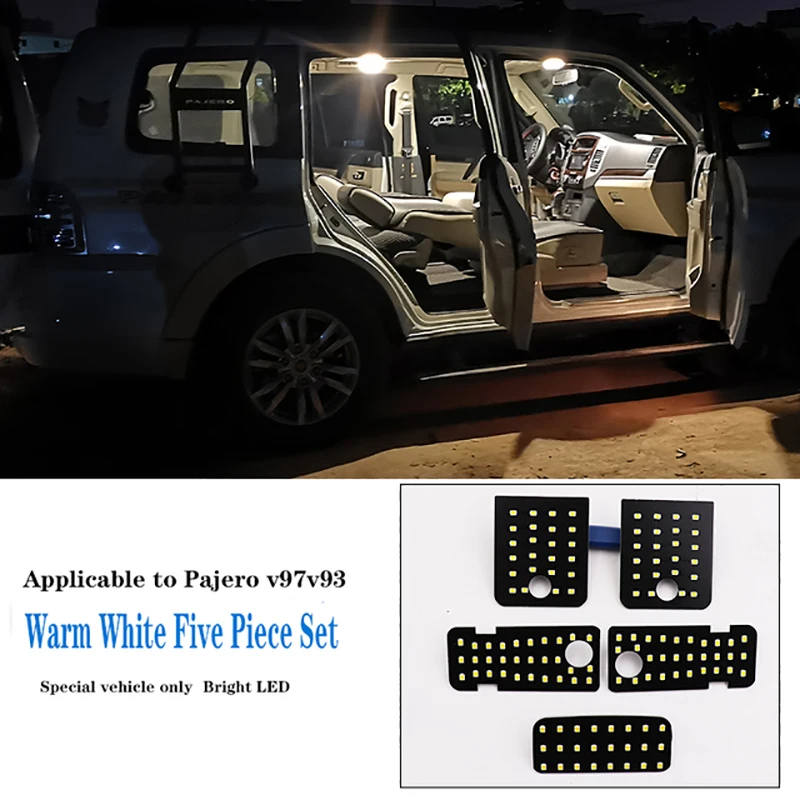 For Mitsubishi Pajero shogun Montero V97V93 reading shed ceiling lamp LED modified reading lamp interior lamp auto parts interio