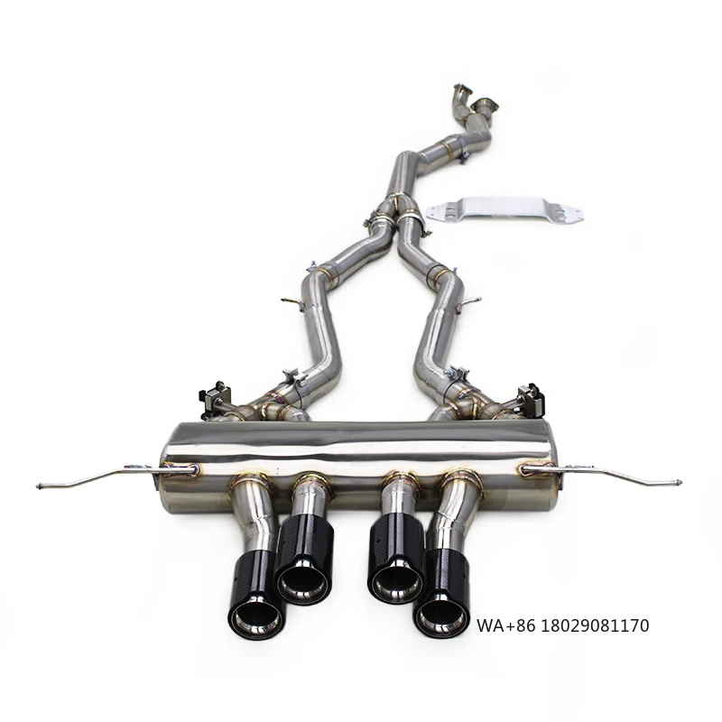 

Выхлопная система OEM Valve Catback для M3/M4 G80/G82/G83 3.0T 2019-2023 из нержавеющей стали, выхлопная труба M Performance MP, глушитель