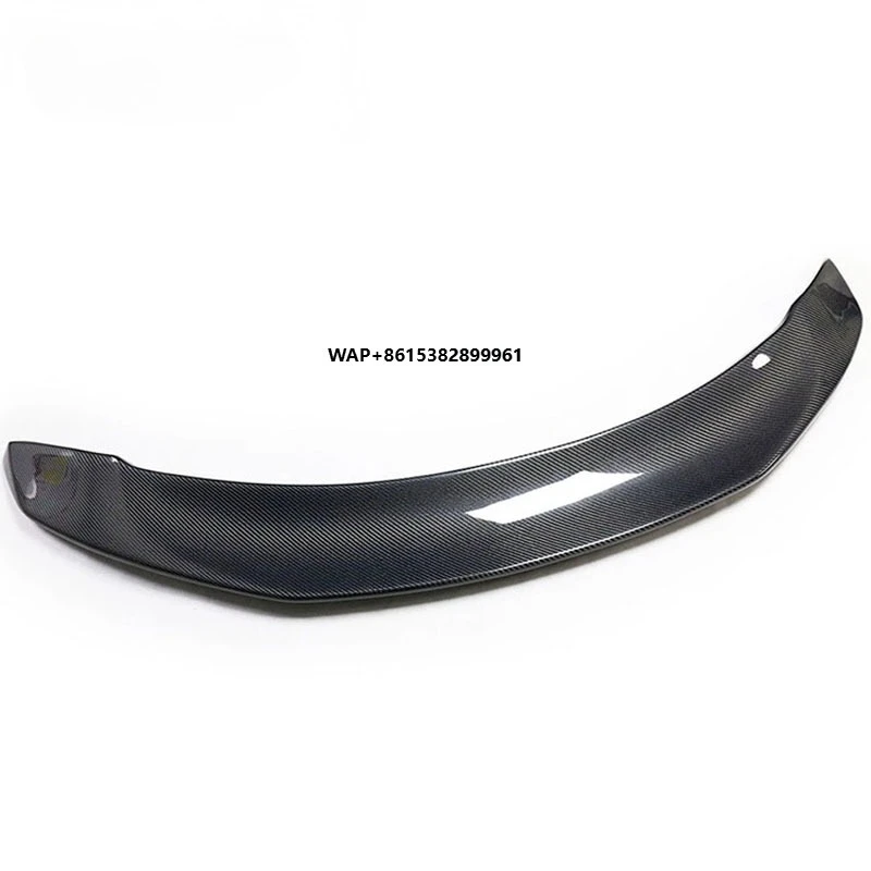 

High quality real Dry carbon fiber modified pressure tail fixed wing fiber spoiler suitable for Model Y