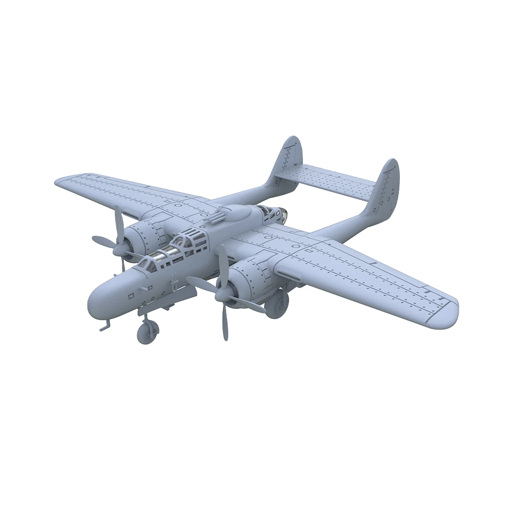 Yao 'S Studio Lyr233 1/350 Militaire Modelbouwpakket Usaf P-61C-1 Zwarte Weduwe Jager Wwii War Games