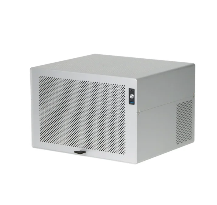 Aries 8-disc Position, NAS Chassis, 2mm Anode Aluminum, ATX Main Board, SFX Power Supply, Flying Bull Black Synchronous