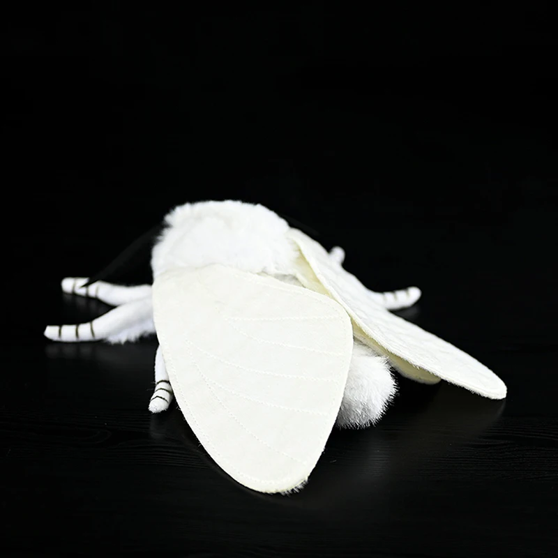 Lindo otoño Webworm juguete de peluche de alta calidad Hyphantria cunea realista suave simulación muñeco de peluche animales realistas modelo regalo