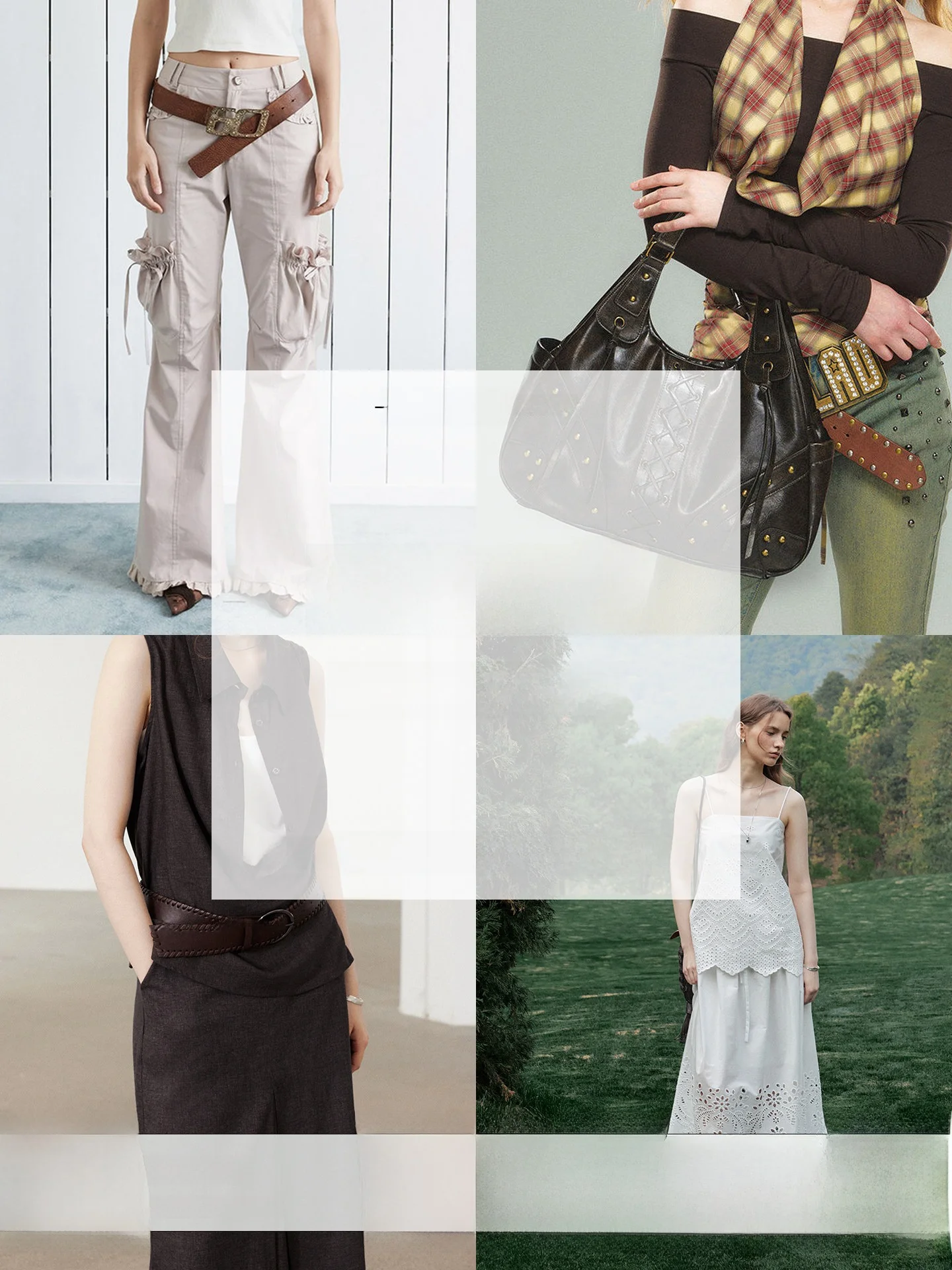 

Limited Choice 2 Styles Casual Wide Leg Pants Self Select Women's Bottom Wear Collection Sold out Season Spring 2026