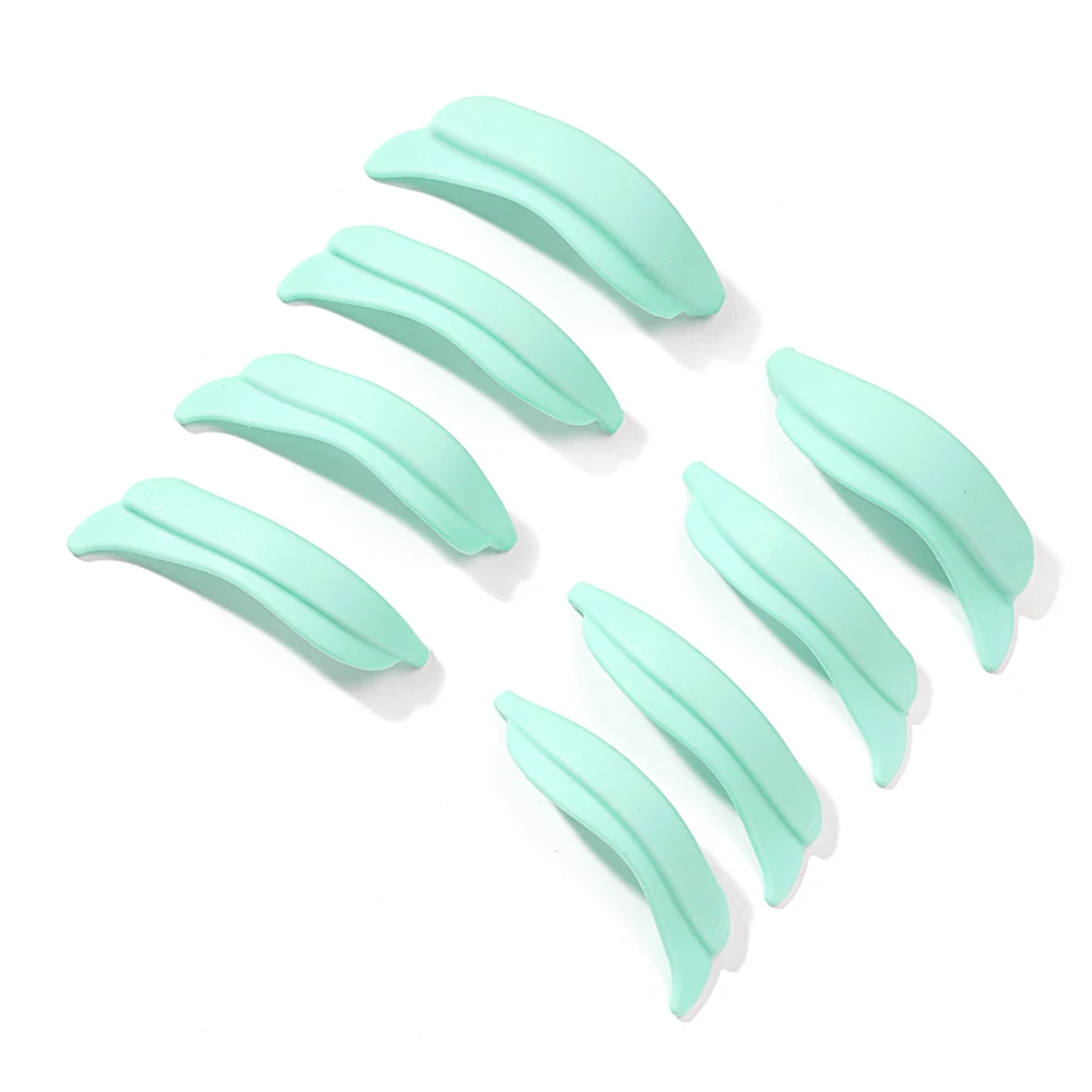 3D Eyelash Rollers 4Pairs/Bag Silicone Eyelash Perm Pads Lash Lifting Recycling Lashlift Rods Shield Lifting Eyelash Curler Tool