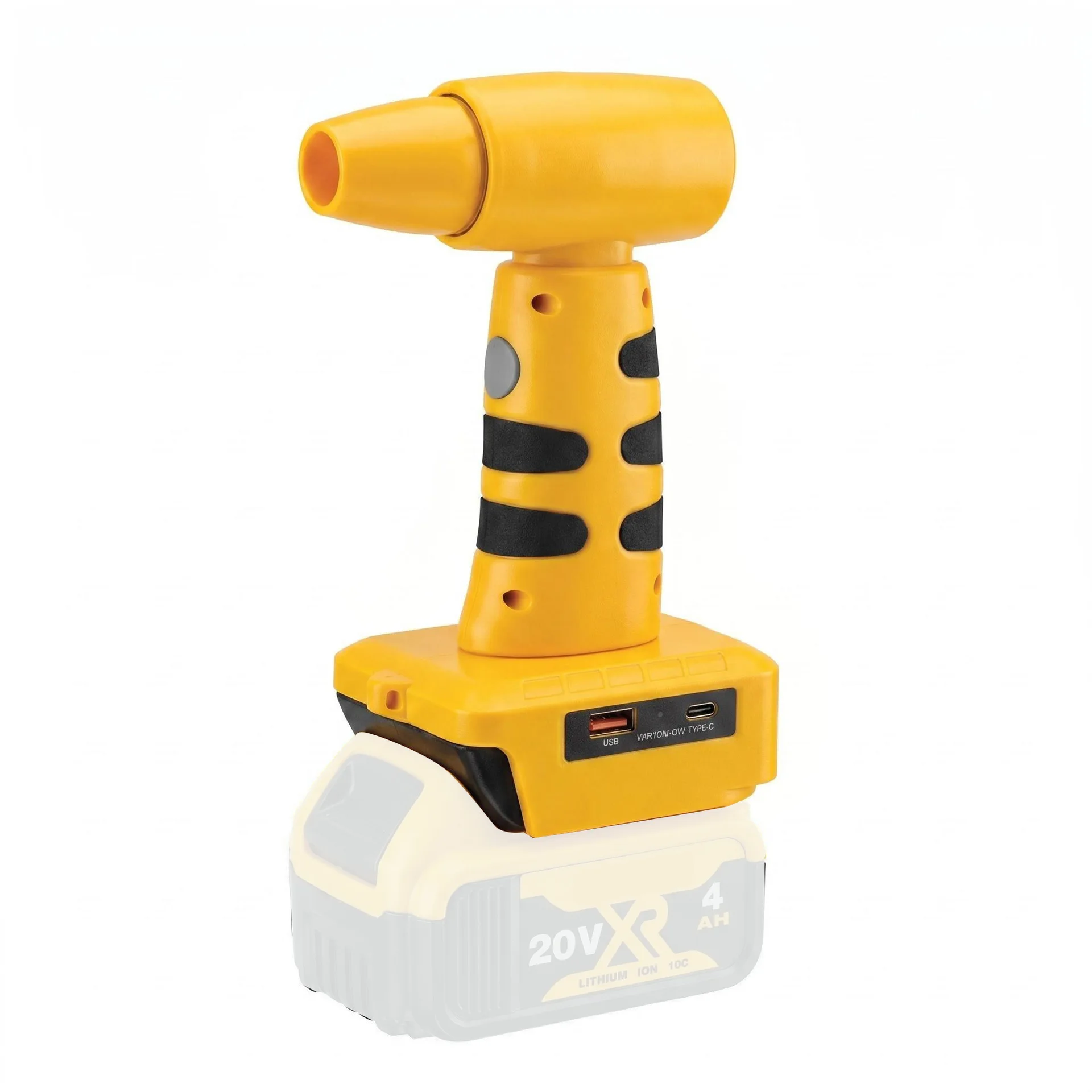 

Портативная воздуходувка Dewalt 18V с литиевой батареей, 140000 об/мин, с зарядным портом USB Type-C, беспроводной уличный электроинструмент