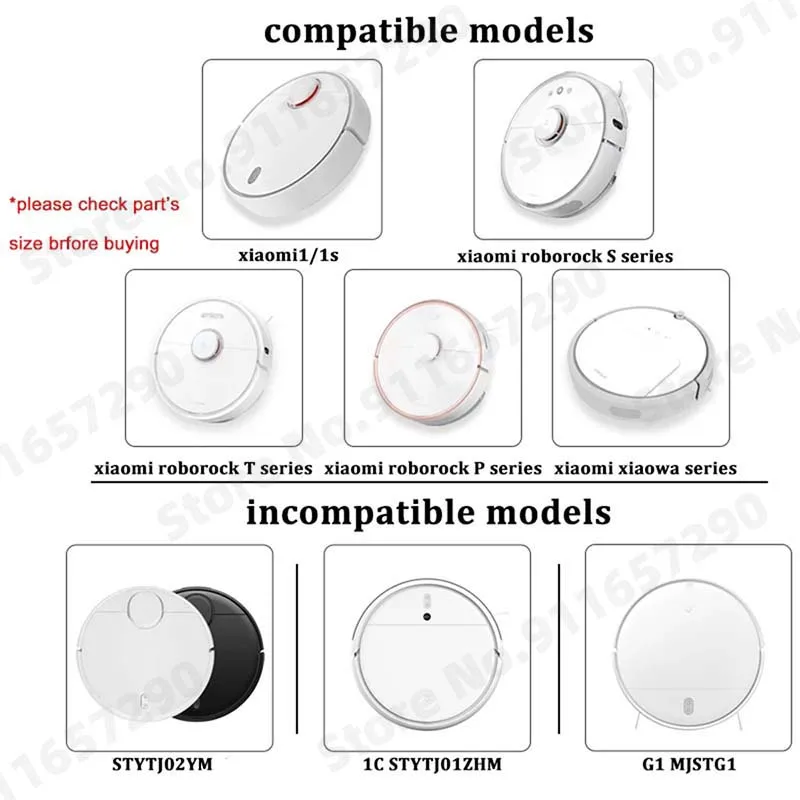 Xiaomi Mijia 1s 1st Roborock S50 S5 最大 S6 MaxV S6 純粋な Hepa フィルターモップ布メインブラシロボット掃除機アクセサリー